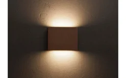 Upp & Nedljus Lampor<Llitt Per II Vägglampa LED 2x3W 3000K Corten IP54