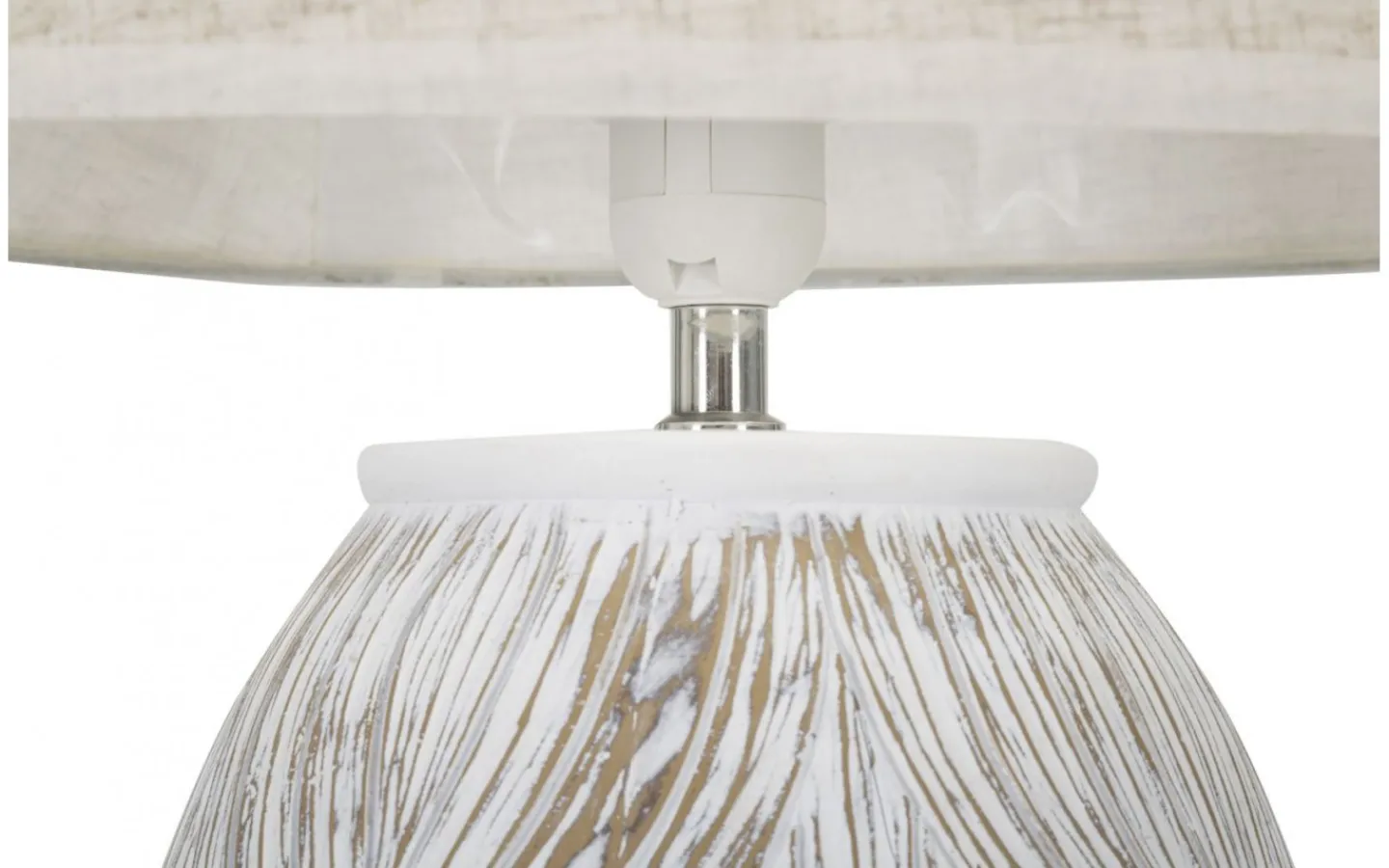Bordslampor<Mauro Ferretti Perfect Bordslampa 67cm Vit/Beige