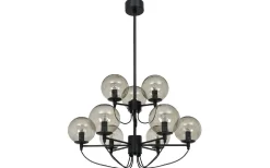 Kök & Matplats|Stora Taklampor Ø70-150 Cm<Hallbergs Perla 9 Taklampa 95cm Black Edition