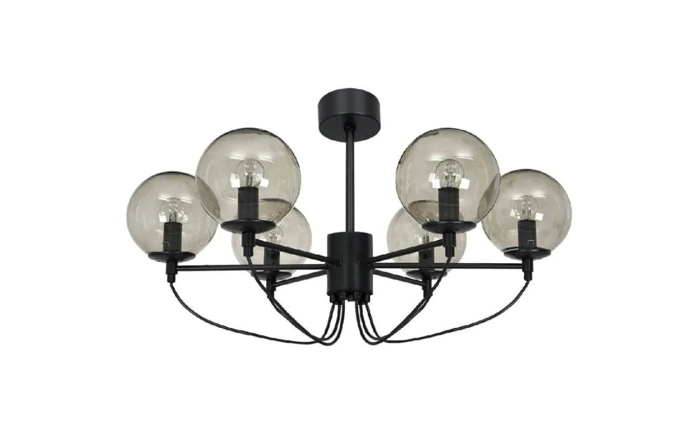 Perla 6 Taklampa 78cm 6L Black Edition