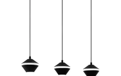Eglo Perpigo Taklampa 87cm GU10 LED 3000k 3x4,5W Svart* Avlånga Taklampor