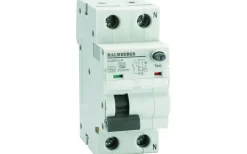 Normkomponenter<Malmbergs Personskyddsbrytare, A-typ, 1P+N, B16A, 30mA