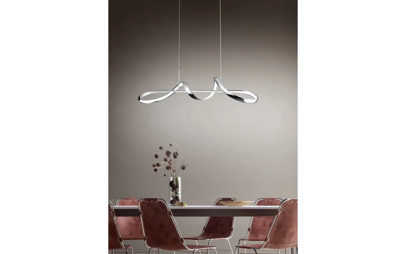 Perugia Takpendel LED krom 4000K