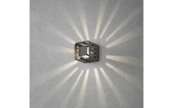 Vägglampor Utomhus<Konstsmide Pescara Vägglampa LED Antracit IP54