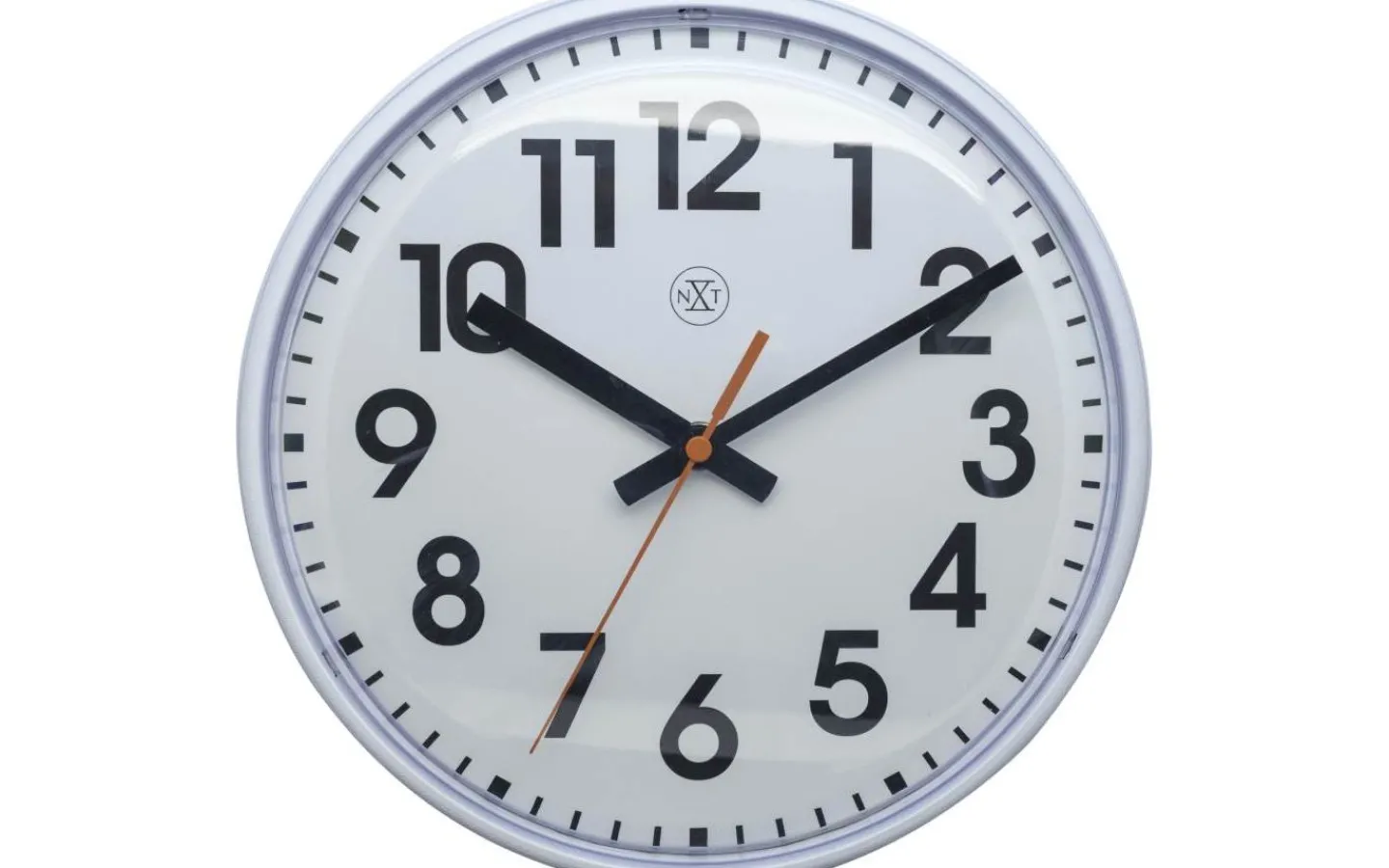 Väggklockor<NeXtime Peter Väggklocka Ø26cm Vit