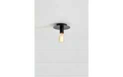 Piatto Plafond 18cm Matt Svart