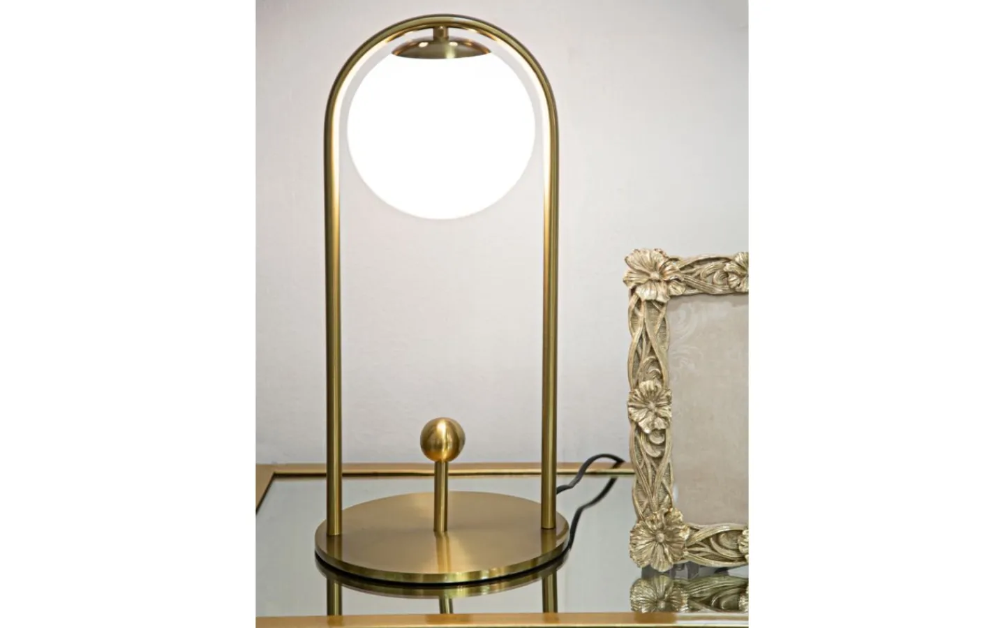 Mauro Ferretti Piccolo Bordslampa 47cm Guld* Bordslampor