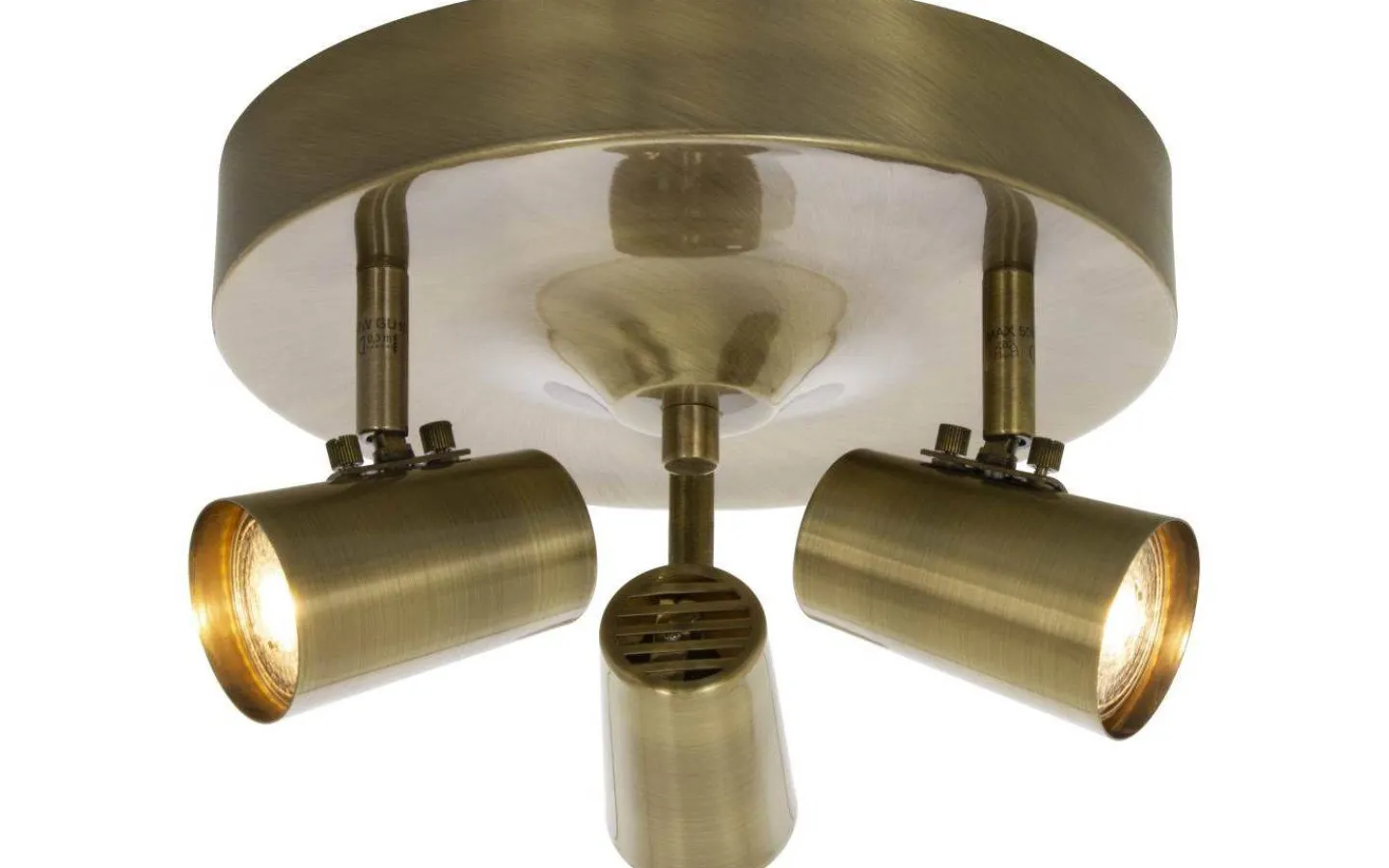 Aneta Pilot Takspotlight 25cm 3L Antik* Hall & Trappa|Runda Takspotlights