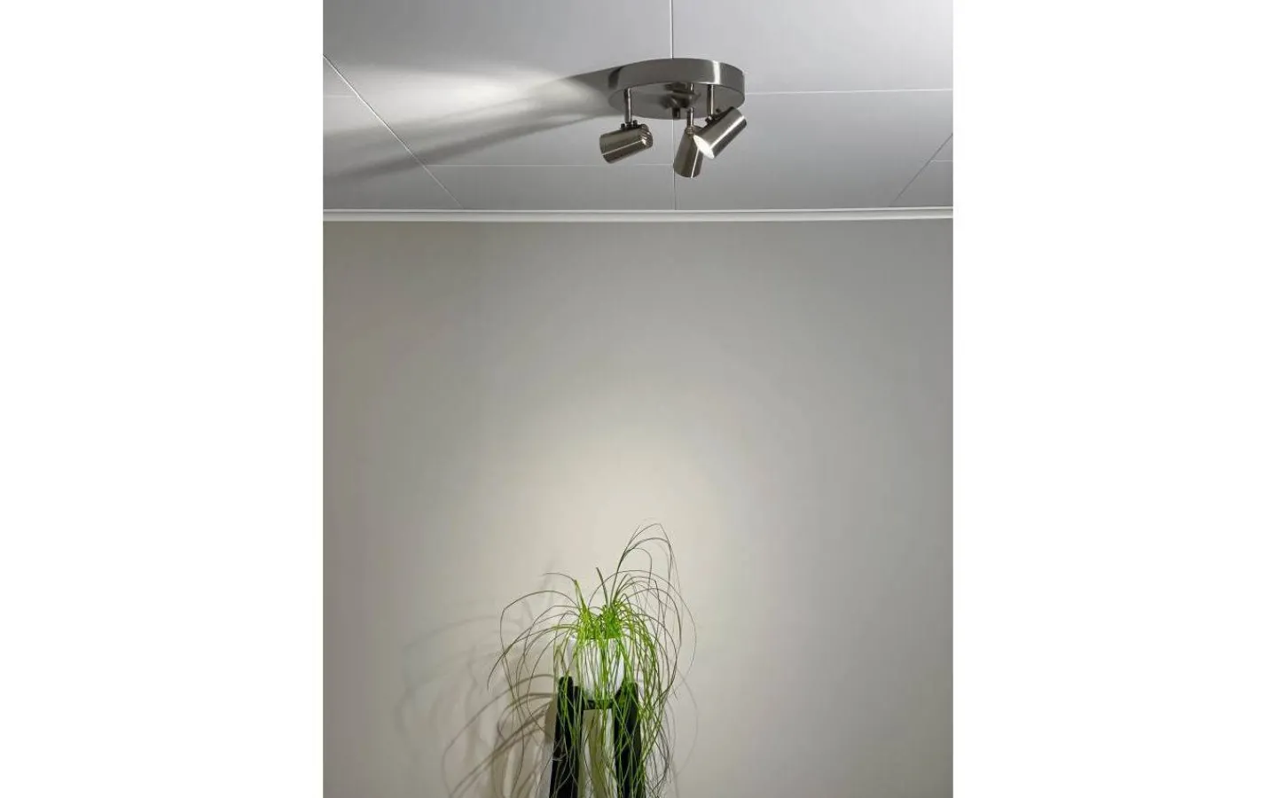 Aneta Pilot Takspotlight 25cm 3L Stål* Hall & Trappa|Runda Takspotlights