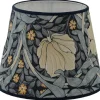 Hallbergs Pimpernel Lampskärm Ø20cm Indigo William Morris* Mönstrade Lampskärmar