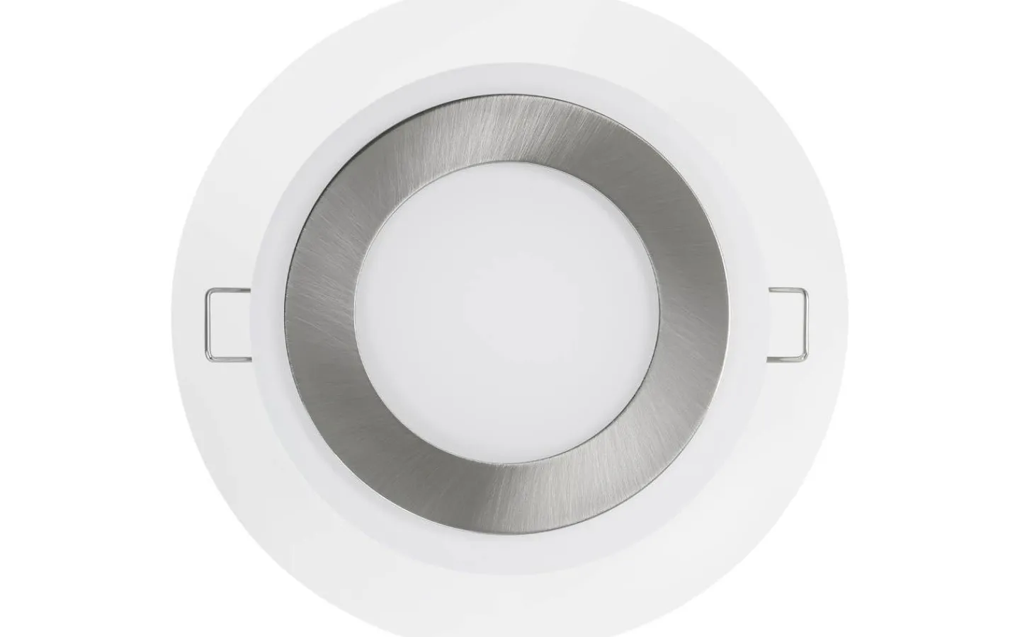 230V Led Spotlights<Eglo Pineda Spotlight LED 3000K 11W Nickel/Vit