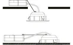Pineda Spotlight LED 3000K 5,5W Nickel
