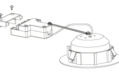 Pineda Spotlight LED 3000K 5,5W Nickel
