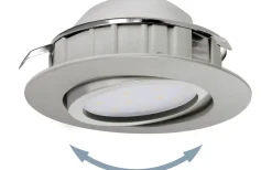 Eglo Pineda Spotlight 3-Pack LED 3000K 3x4,9W Nickel* 230V Led Spotlights