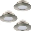 Pineda Spotlight 3-Pack LED 3000K 3x4,9W Nickel IP44