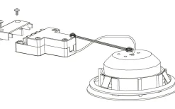 Pineda Spotlight 3-Pack LED 3000K 3x4,9W Nickel IP44