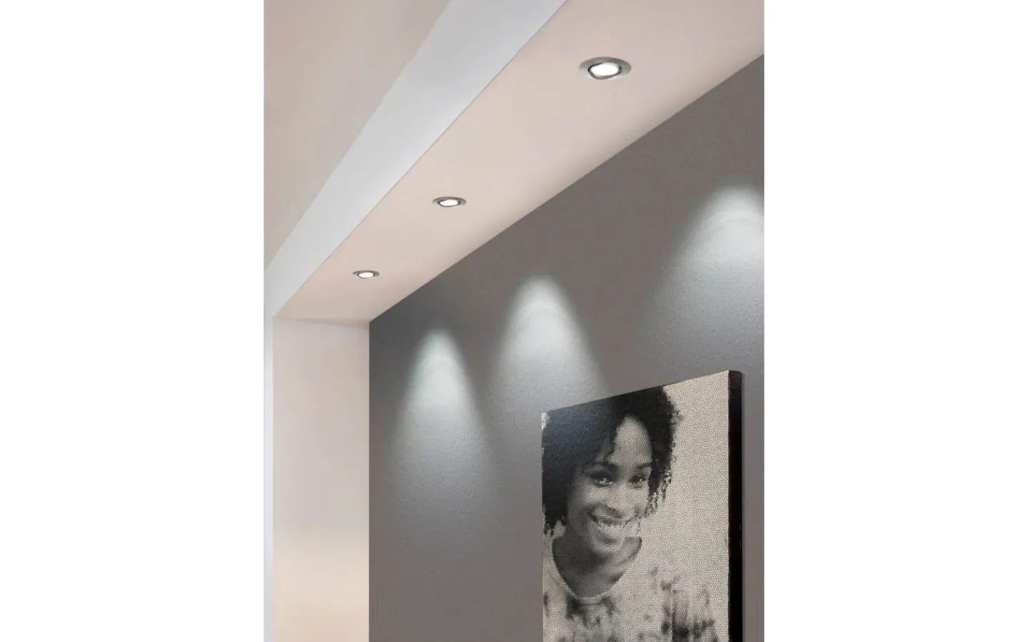 230V Led Spotlights<Eglo Pineda Spotlight 3-Pack LED 3000K 3x5,5W Nickel