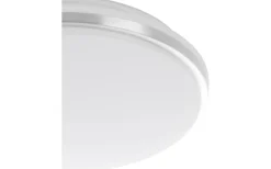 Badrumslampor Tak<Eglo Pinetto Plafond 34cm LED 4000K 15,6W Vit/Krom IP44