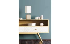 Bordslampor<Reality Ping Bordslampa E14 vit