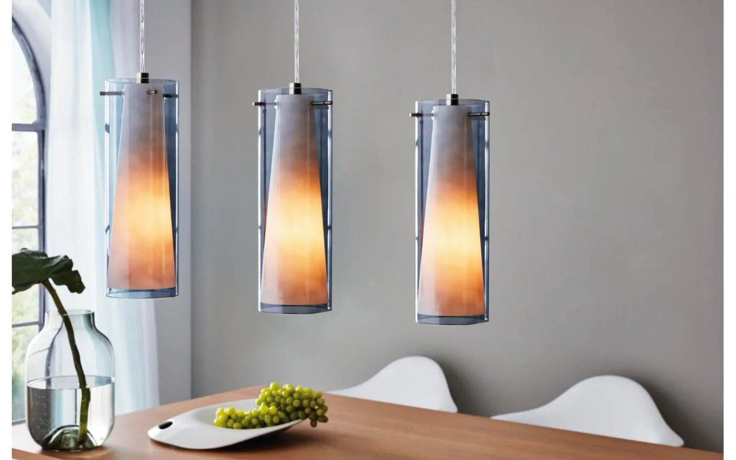 Eglo Pinto Taklampa 73cm Smoke* Avlånga Taklampor