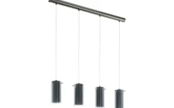 Eglo Pinto Textil Taklampa 95cm Grå* Avlånga Taklampor