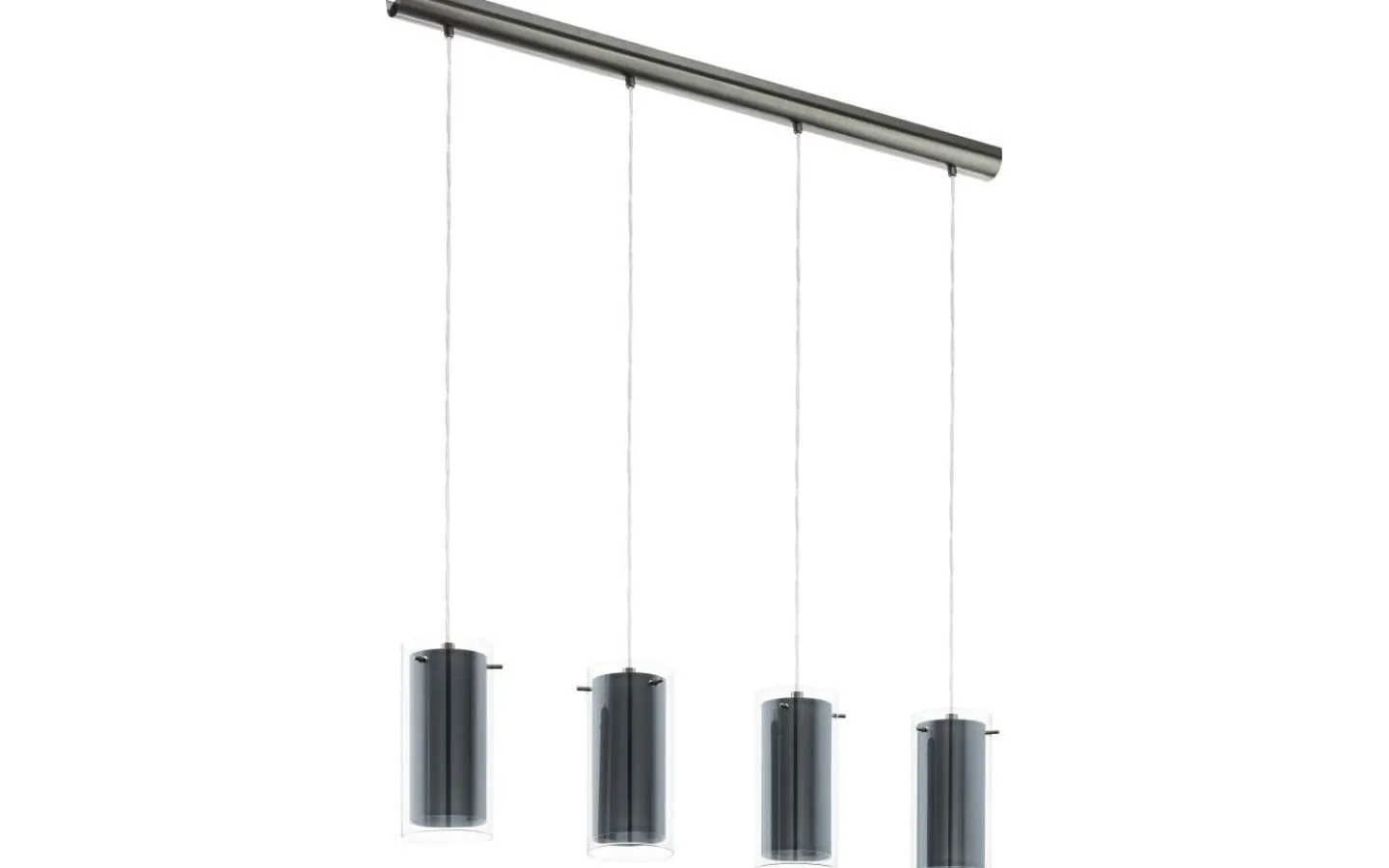 Eglo Pinto Textil Taklampa 95cm Grå* Avlånga Taklampor