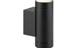 Upp & Nedljus Lampor<Markslojd Pipe Vägglampa 2L 16cm Svart IP44