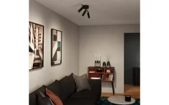 Avlånga Takspotlights|Takspot Med 3 Lampor<Herstal Pipeline Takspotlight 66cm 3L Mattsvart