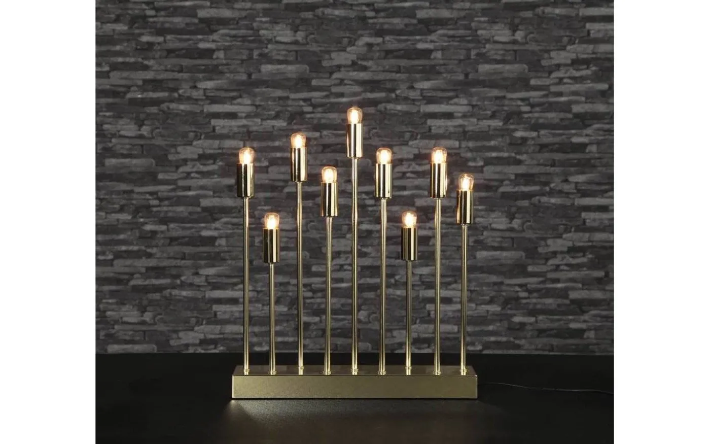 Pix Ljusstake E14 Mässing 50cm