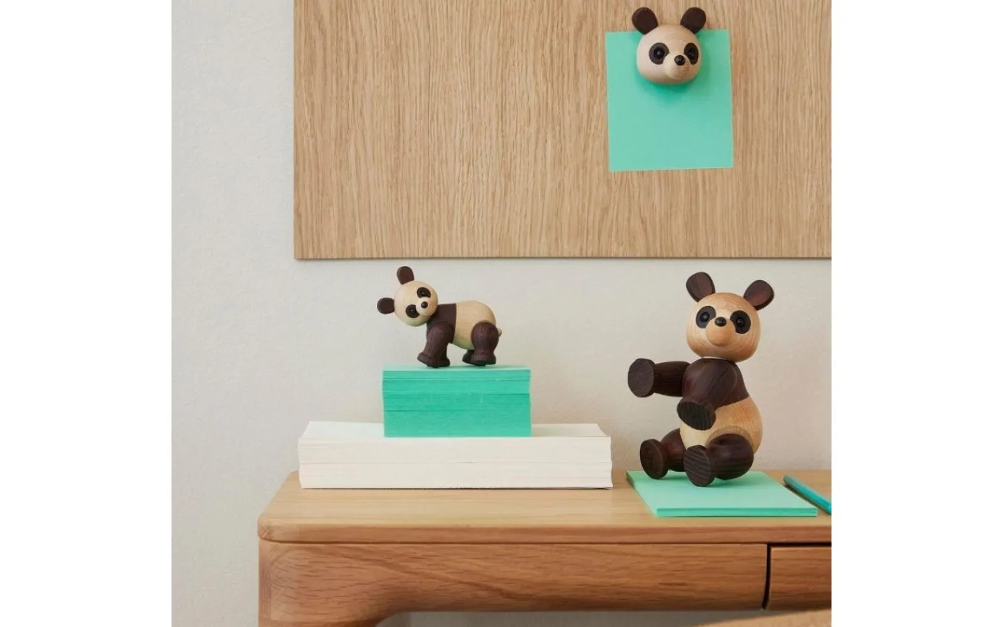 Trädekorationer<Spring Copenhagen Pixi Panda Trädekoration 9 cm Lönn