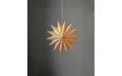 Plain Julstjärna 60cm Beige