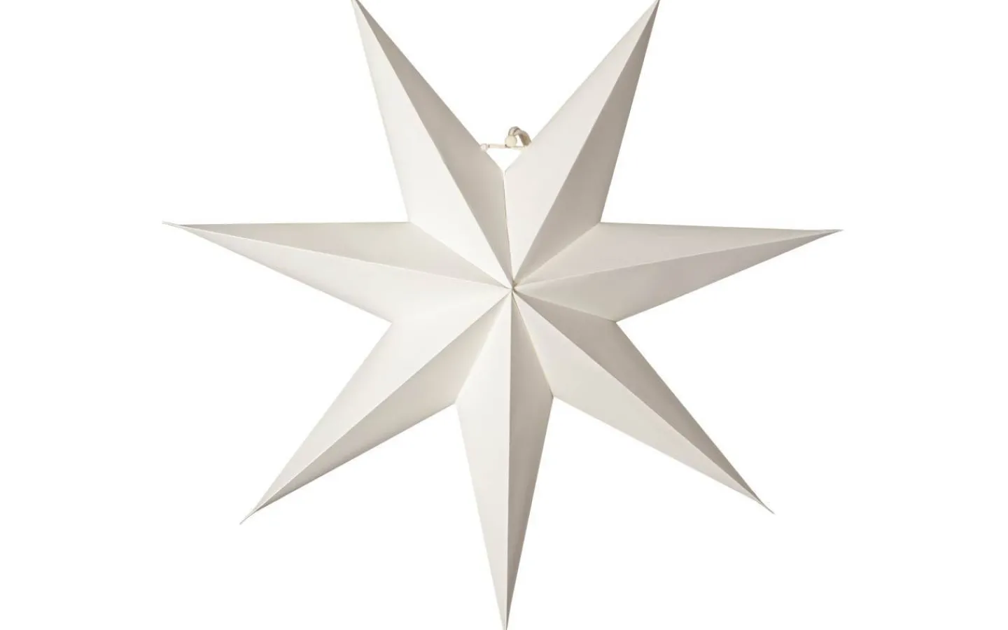 Visa Alla Julstjärnor|Julstjärnor Utan Sladd<Star Trading Plain Julstjärna 45cm Vit