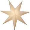 Julstjärnor Utan Sladd<Star Trading Plain Julstjärna 90cm Vit