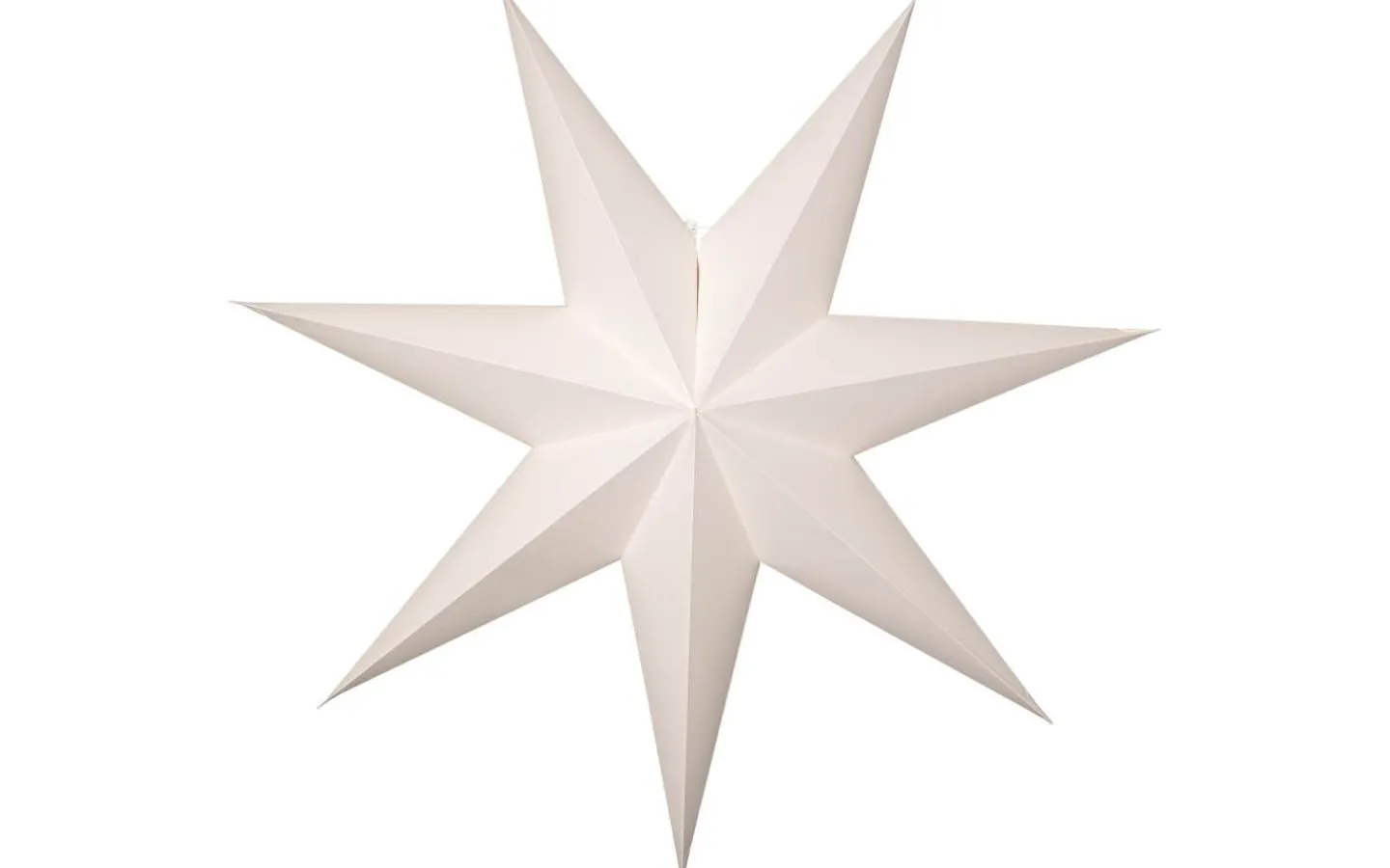 Julstjärnor Utan Sladd<Star Trading Plain Julstjärna 90cm Vit