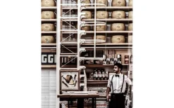 Hallbergs Plansch Ostlager Italien 70x50cm* Tavlor