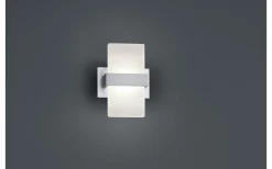 Trio Lighting Platon Vägglampa LED 1-delad borstad aluminium* Lampetter