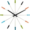Plug Inn Väggklocka Ø58cm Multicolor