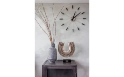 NeXtime Plug Inn Väggklocka Ø58cm Svart* Väggklockor