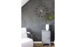 NeXtime Plug Inn Väggklocka Ø58cm Svart* Väggklockor