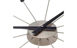 NeXtime Plug Inn Väggklocka Ø58cm Svart* Väggklockor