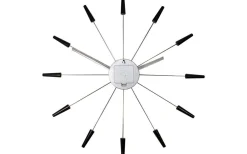 NeXtime Plug Inn Väggklocka Ø58cm Svart* Väggklockor