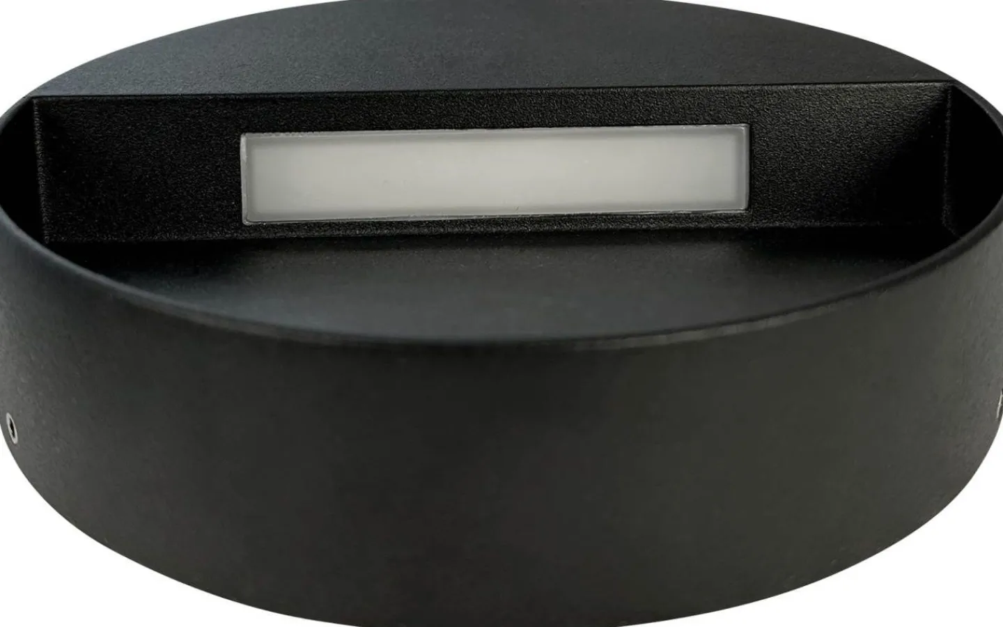 Infälld Murbelysning|Vägglampor Utomhus<Dyberg Larsen Pluto Murbelysning 15cm LED 3000K 6W Svart IP54