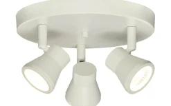 Pluto Takspotlight 20cm LED 3x5W 3000K Vit