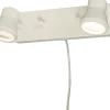 Aneta Pluto Vägglampa Dubbel LED 2x5W 3000K Vit* Läslampor