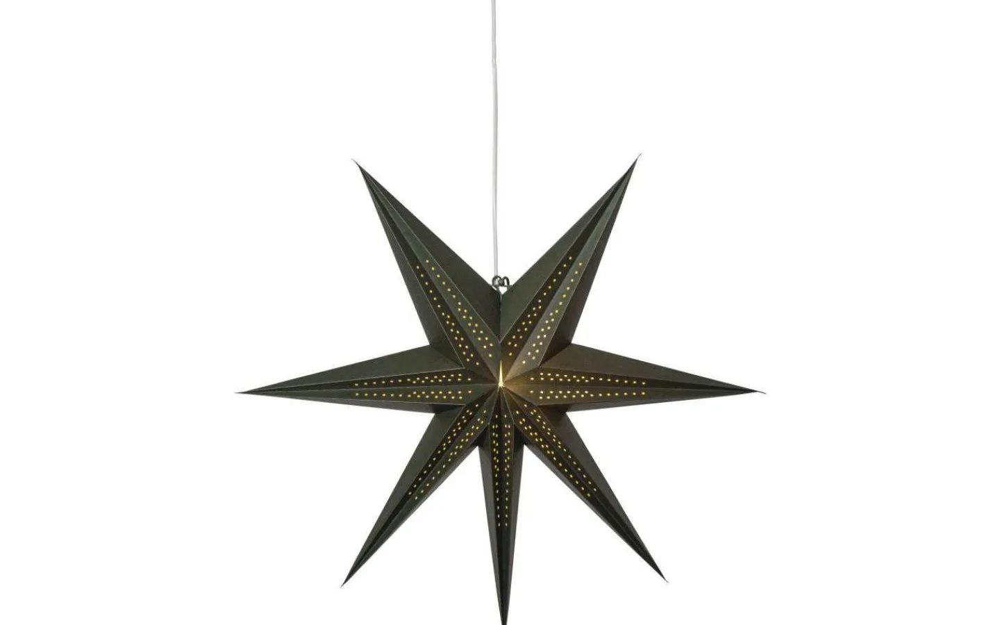 Star Trading Point Pappstjärna 60cm Grön* Visa Alla Julstjärnor|Julstjärnor Utan Sladd