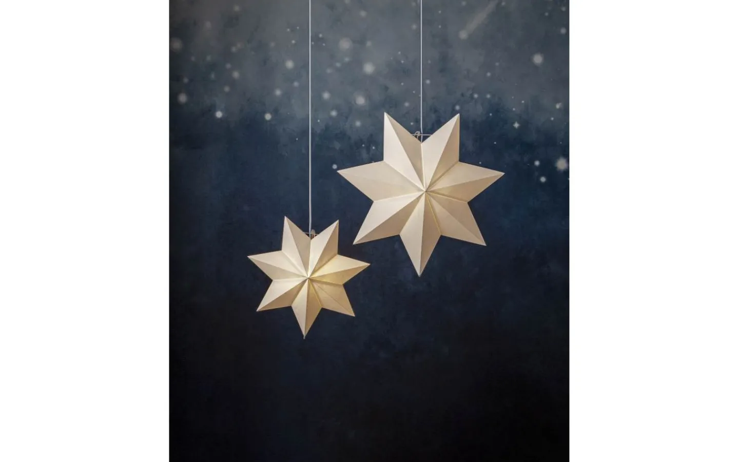 Julstjärnor Utan Sladd<Star Trading Polar Julstjärna 55cm Vit