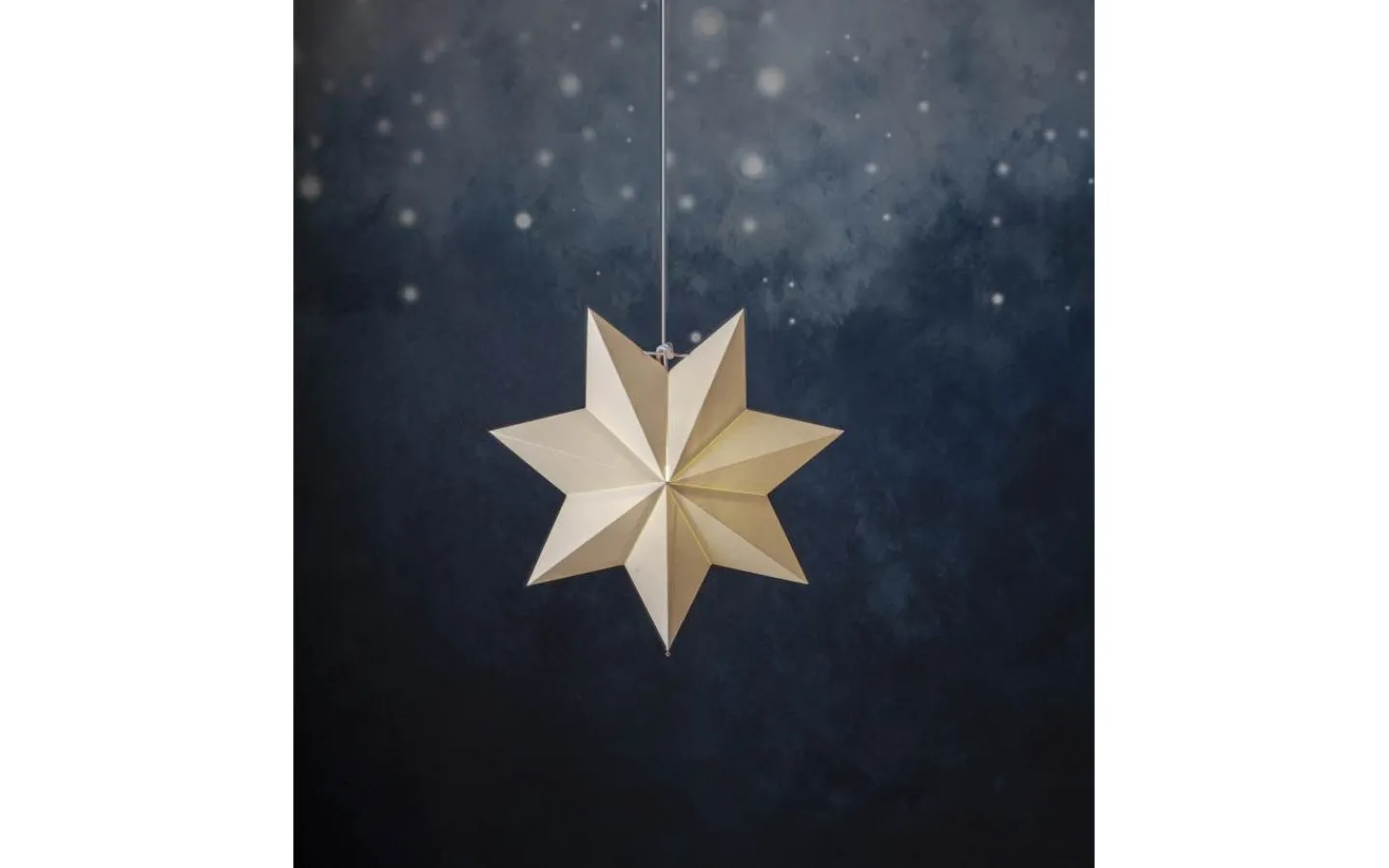 Star Trading Polar Julstjärna 40cm Vit* Julstjärnor Utan Sladd