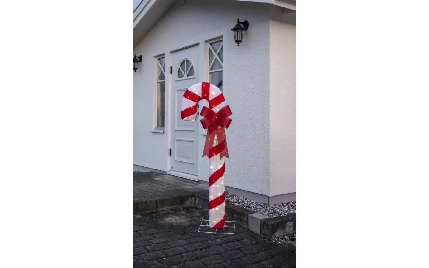 Julpynt Utomhus<Star Trading Polkagris Utomhusdekoration 150cm Vit/Röd IP44