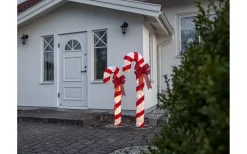 Julpynt Utomhus<Star Trading Polkagris Utomhusdekoration 150cm Vit/Röd IP44