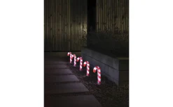 Polkagrisar Utomhusdekoration 25cm 5-Pack IP44